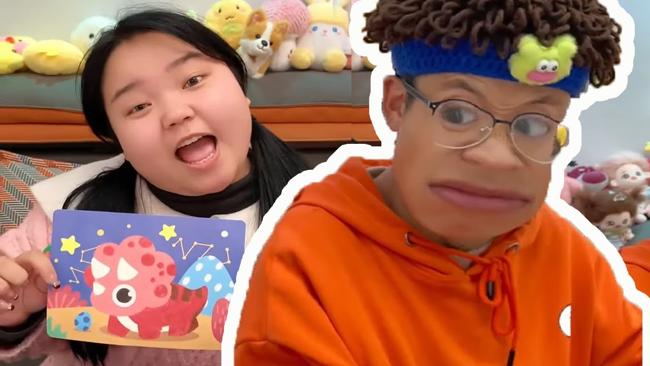 Сяолунбао дразнил толстую девушку, но она увидела, что ее игрушки были круче. Мама сделала это, ког