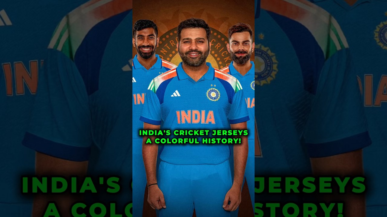 India's Iconic Jerseys: Evolution Since 2015! 🇮🇳