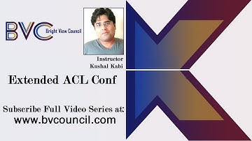 27-CCNA IN KOLKATA-BENGALI extended acl conf