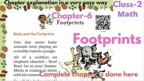 #Class-2 - Math - Chapter - 6 ( Footprints )  based on ncert / cbse