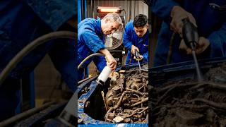 Flooded Car Restored to Life | Water-Damaged Car Repair‼️💦 #shorts #restoration #automotive