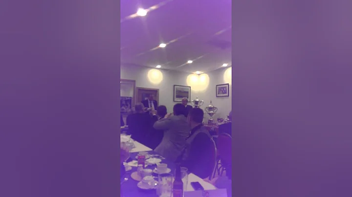 Ronnie Potts farewell Ayrshire Golf acceptance spe...