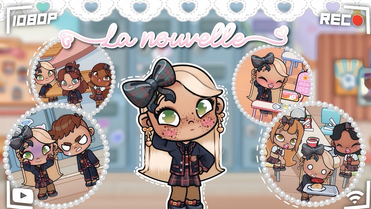 Ep 1- La *NOUVELLE* 🫣💗 || Ce FEU entre NOUS 🔥💋 || with voice ✨🍒 || avatar world 👀🫶🏼