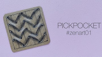 006 Tangle Pattern PICKPOCKET - Zen Art 01