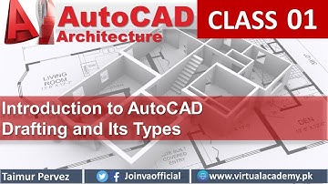 AutoCAD Architecture | Introduction to AutoCAD Architecture 2017 | What is Drafting and Its Types 01