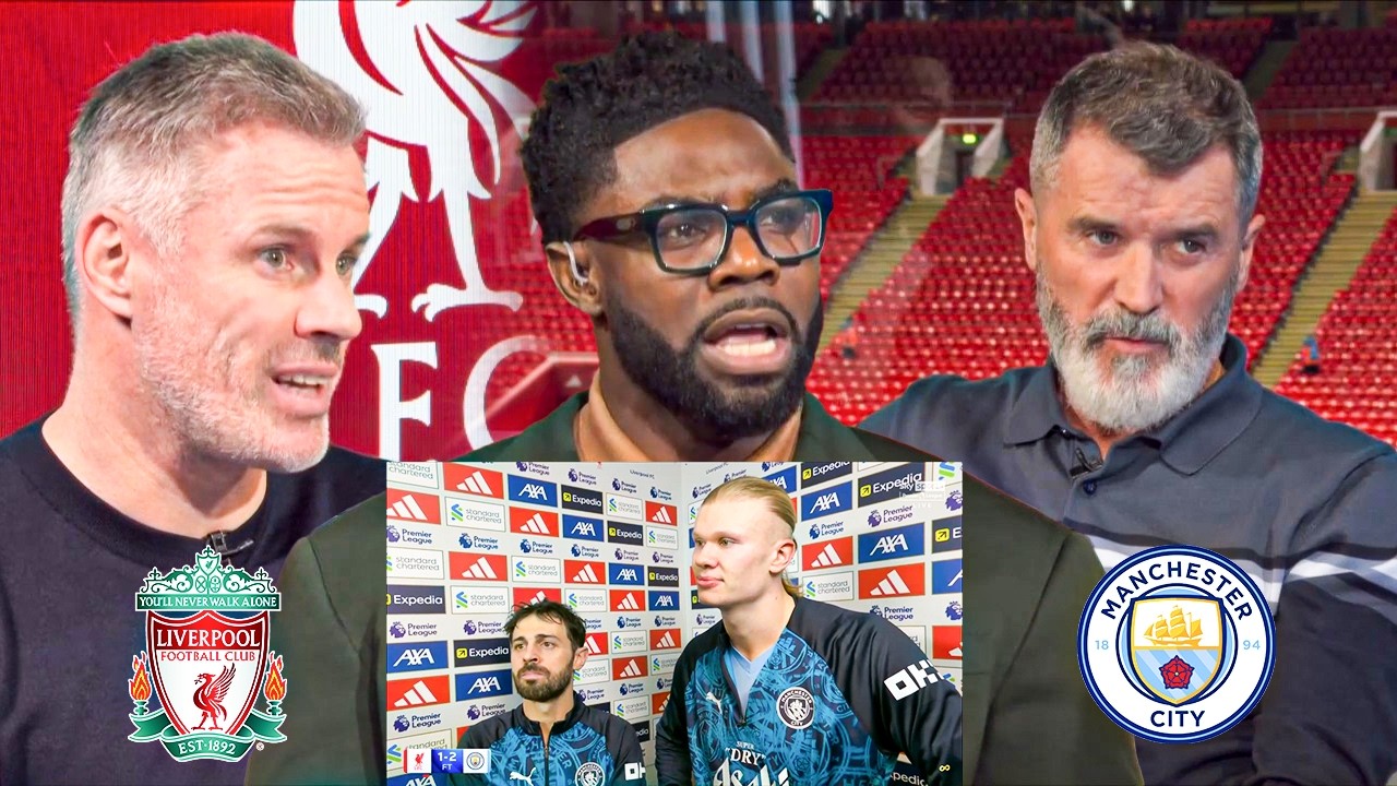 Liverpool vs Man City 1-2 Crazy SCENES! Haaland & Silva Interview - Roy Keane & Micah on this WIN