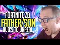 Live  can a fortnite dad get carried to unreal rank by his son  fortnite zero build gameplay