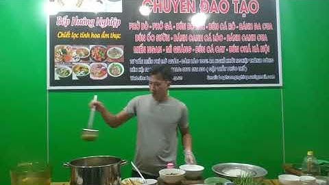 Cách nấu bún cá rô 0981352838