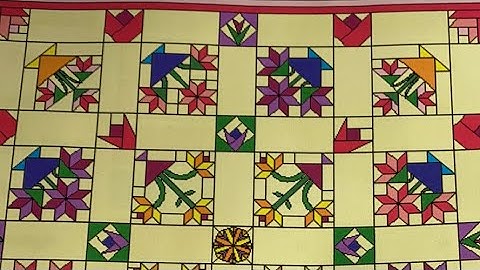 Summer Quilt by John J. Cole-Morgan Block 4 of 10 Tutorial