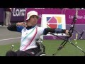 Archery  mijno italy v kalay turkey  womens ind recurve w1w2  london 2012 paralympics