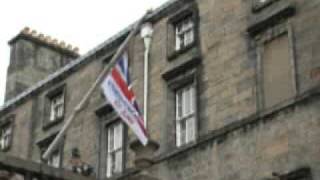 Flags raised to honour armed forces in Edinburgh