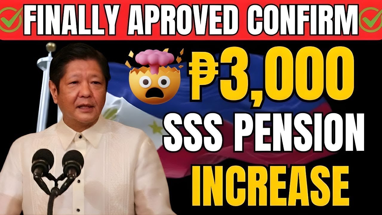 CONFIRMED NA! ₱3,000 Buwanang TAAS sa SSS Pension Simula Enero 2026 — Sino ang Makakatanggap?