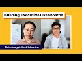 Data Analyst Interview | Building Executive Dashboards at Shopify