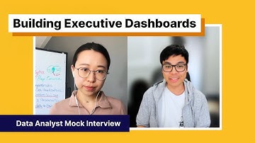 Building Executive Dashboards at Shopify | Data Analyst Mock Interview (Ex-Uber)