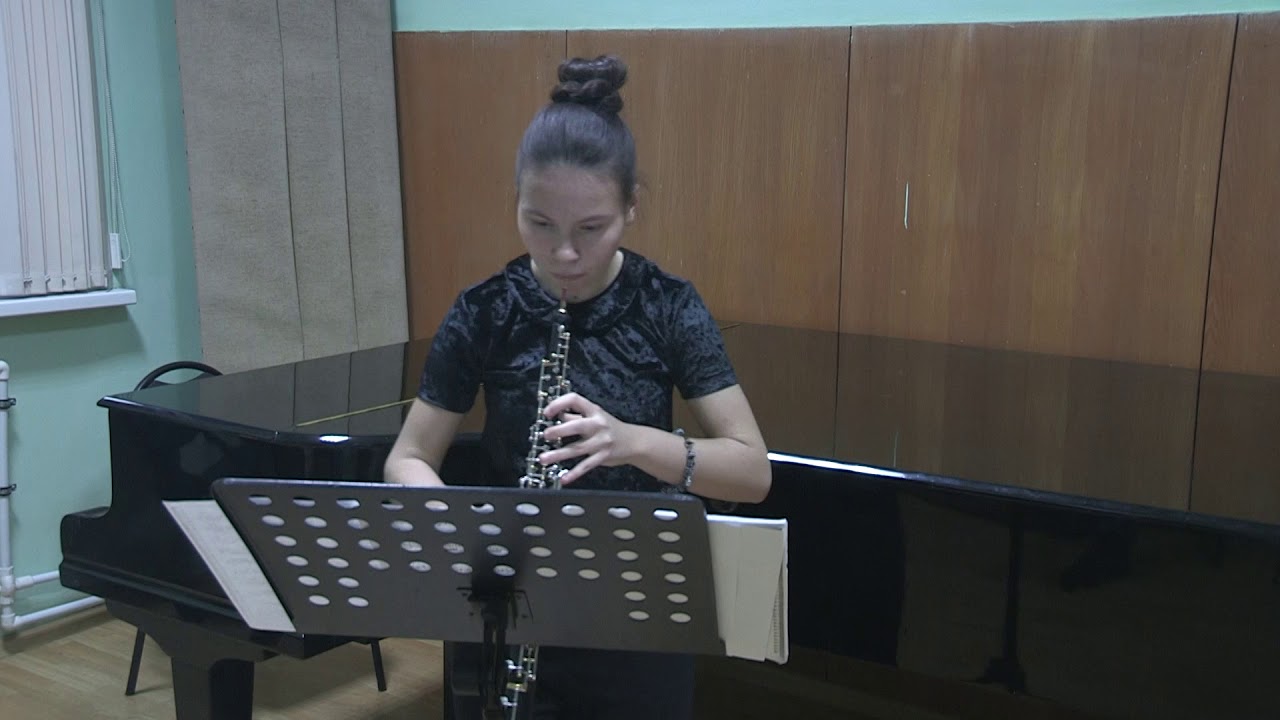 этюд №6 Сильветрини Silvestrini Etude for oboe 6 YouTube