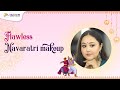 Step-by-Step Navaratri Inspired Look💄#makeuptutorial #festival #viralvideo #yt #trending #navratri