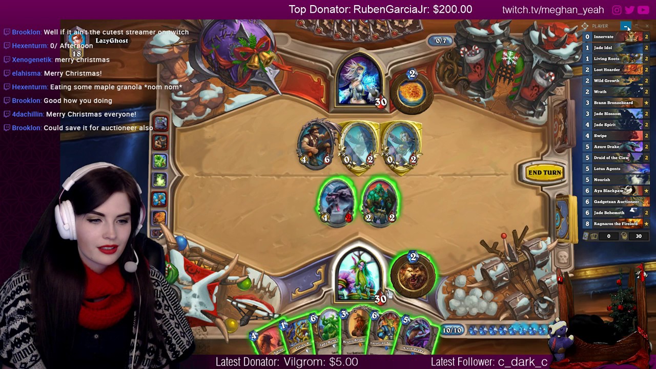 Hearthstone! to the Christmas and Chill Zone, let's play some