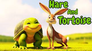 The Tortoise and the Hare Song 🐢🐇 | Slow and Steady Wins the Race | Kids Story Song