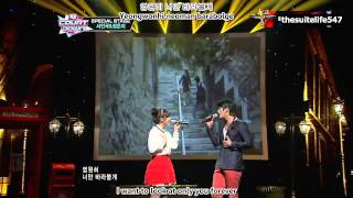 Seo Inguk \u0026 Eunji - All For You [M!Countdown] (12.09.06) {Hangul, Romanization, Eng Sub}