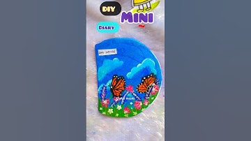 DIY Homemade Diary 📔#kids #shorts  #subscribe #ytshorts #short #viralvideo