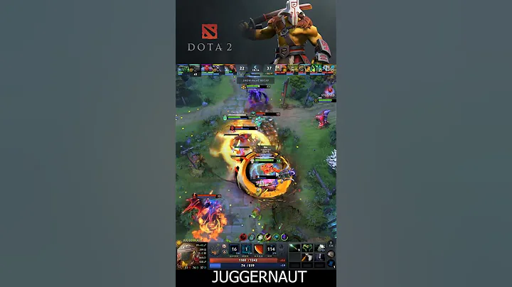 Juggernaut: The Blade That Never Stops  #dota2 #shorts