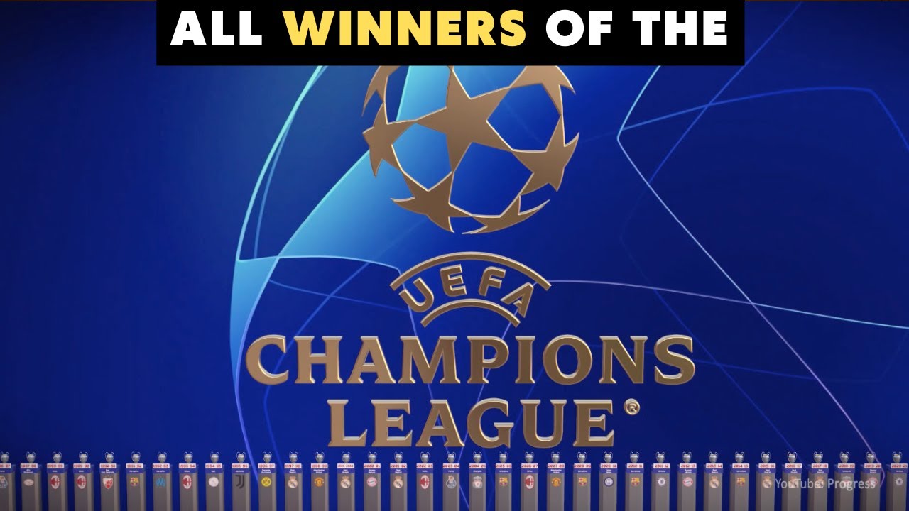 ALL WINNERS OF THE UEFA CHAMPIONS LEAGUE uefa champions league