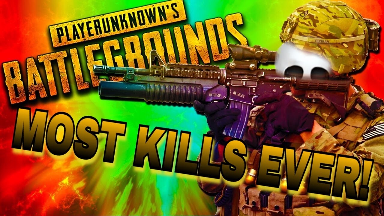 MOST KILLS EVER PLAYERSUNKOWN BATTLEGROUND YouTube