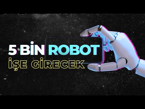 5 Bin Robot İşe Girecek - video from OPLOG