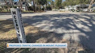 Mount Pleasant discussing proposed traffic changes on busy road