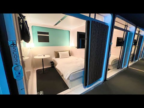 First Class-Inspired Capsule Hotel Experience: My Stay at First Cabin ✈️ 🏨