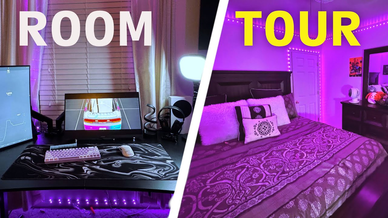 16 Year Old's Gaming Setup/Room Tour...
