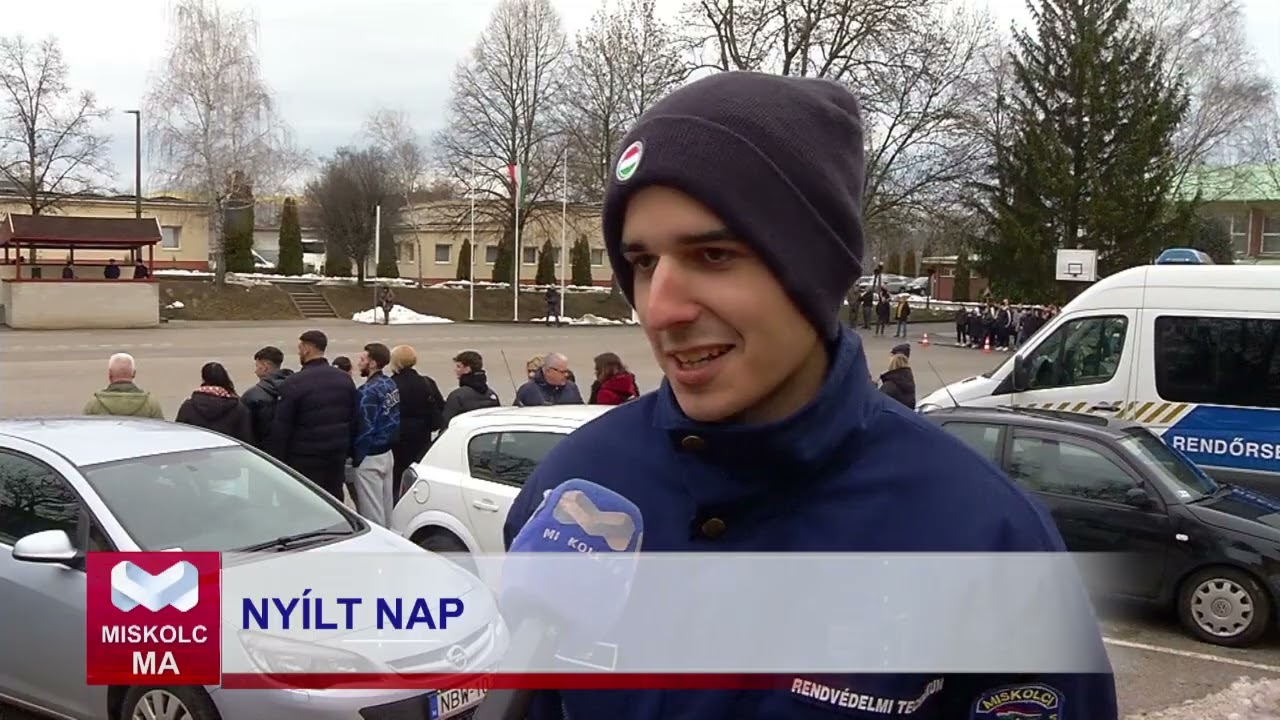 Miskolc Ma 2026. 01. 29.: Nyílt nap a Miskolci Rendvédelmi Technikumban