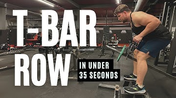 T-Bar Row - Step-by-Step Guide | Level Up Fitness