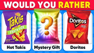 Would You Rather...? MYSTERY Dish Edition 🍟🍔 Quiz Kingdom