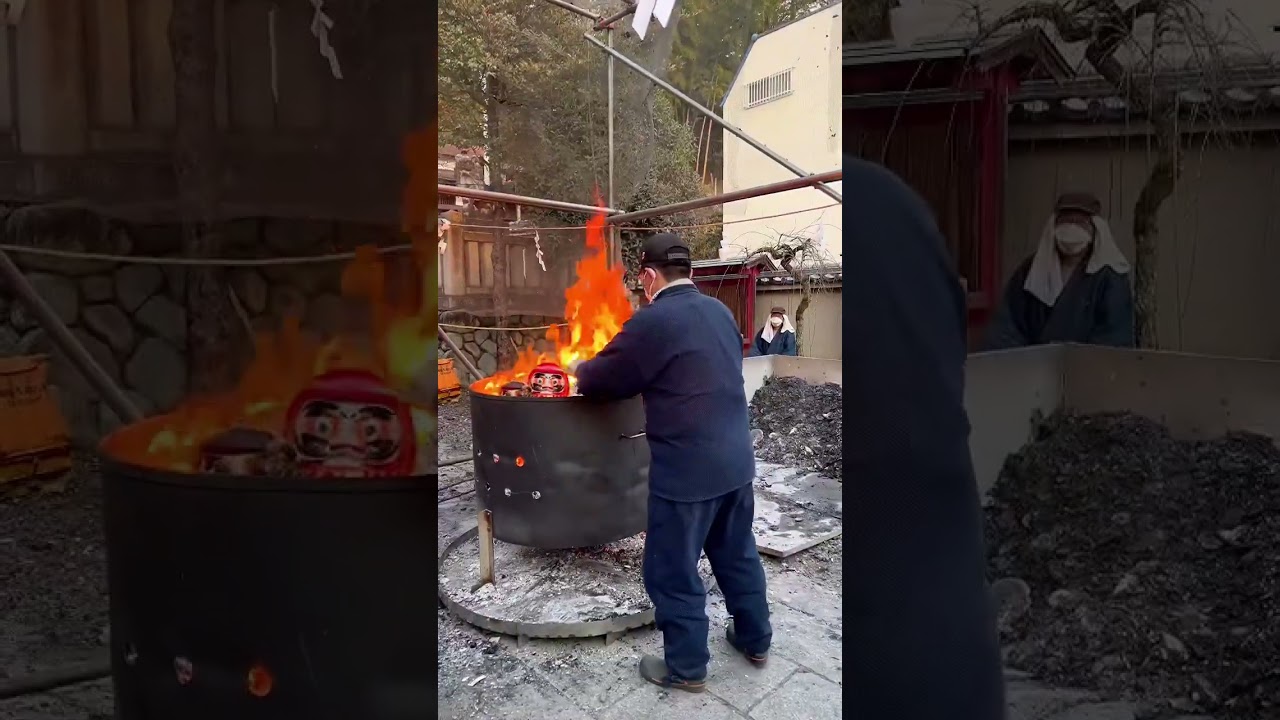 🪆Buy and Burn your Daruma at this Japanese festival!