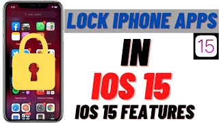 How To Individual Lock Apps In iPhone (Touch ID, Passcode Or Face ID ) No Need Any Lock App(iOS 15) screenshot 5