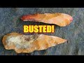 Arrowhead Hunting - Busted! What's the Story Behind This Busted Artifact