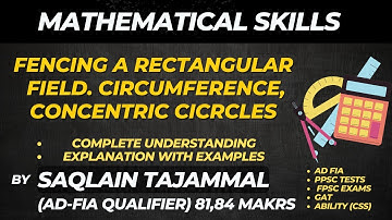 Mastering Field Fencing and Circle Concepts: Live Explanation and Tips  for CSS, AD-FIA, FPSC Tests