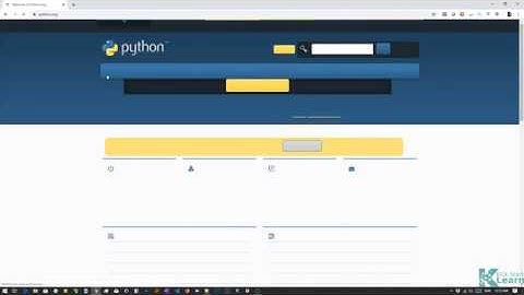 Python 3.8 Tutorial - Installing Python on your system - Windows 10