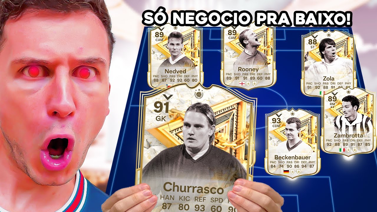 JOGUEI A WL COM O NEGÓCIO PRA BAIXO! A PIOR WL DA MINHA VIDA 🤬🤬 EA FC 25 ULTIMATE TEAM BR