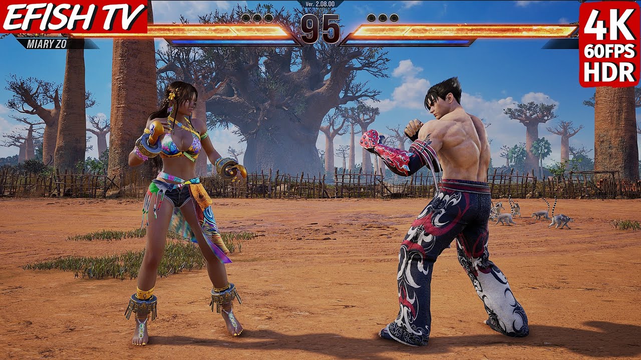 Прибыл новый боец! Миари Зо против Джина Казамы (Самый сложный ИИ) — Tekken 8