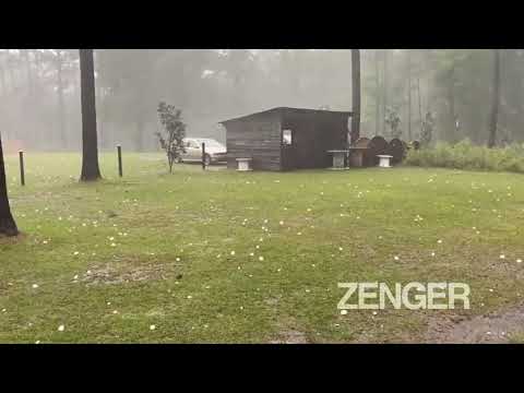 It's Hail Out There: Giant Hailstones Bombard Wedding Venue