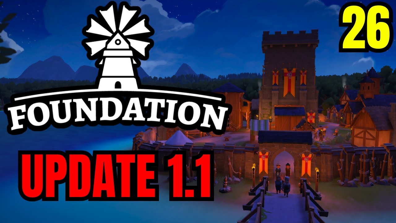 Eine Burg, die dem König würdig ist! | Foundation Let's Play (26)