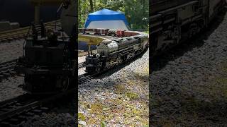 G Scale Big Boy!! #modeltrains #gscale #trains #unionpacific #bigboy