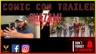 Shazam! Fury of the Gods | SDCC Trailer | REACTION
