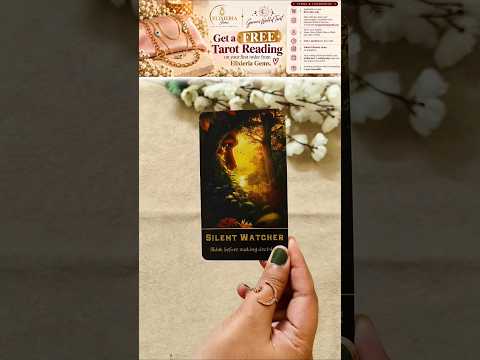 Get a free personal reading on your first order with Elixieria Gems ✨ #tarot #viralshorts #youtube