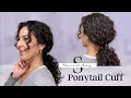 Ponytail Cuff Hairstyle • Tutorial