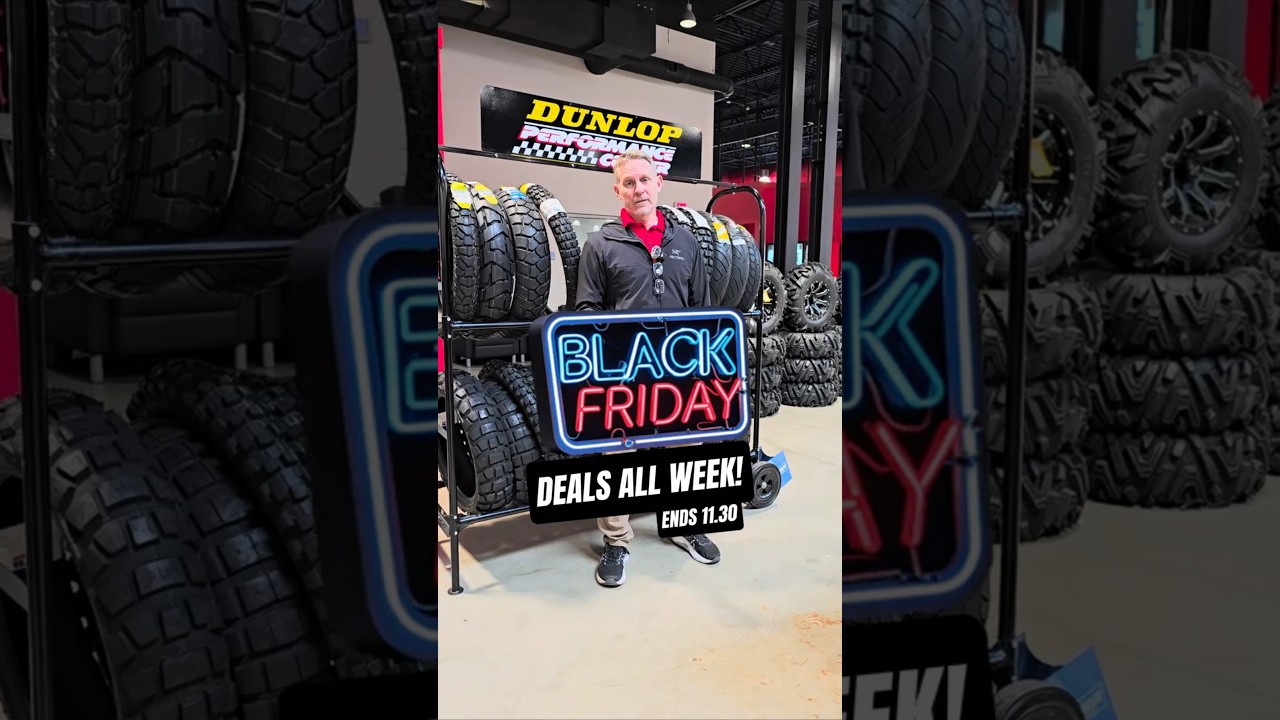 Black Friday TIRE SALE + FREE Mounting at Southern Honda Powersports! 