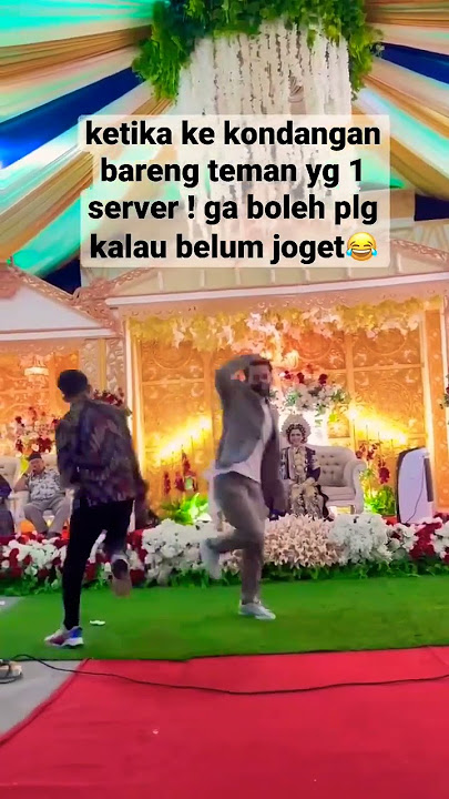Begini kalau ketemu teman satu server di Kondangan teman #shorts #santri #2022 #nikah #viral