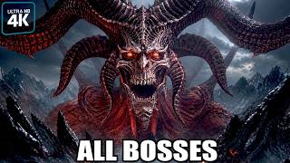 Diablo 4: Lord of Hatred - All Bosses (With Cutscenes) 2026 4K 60FPS UHD PC